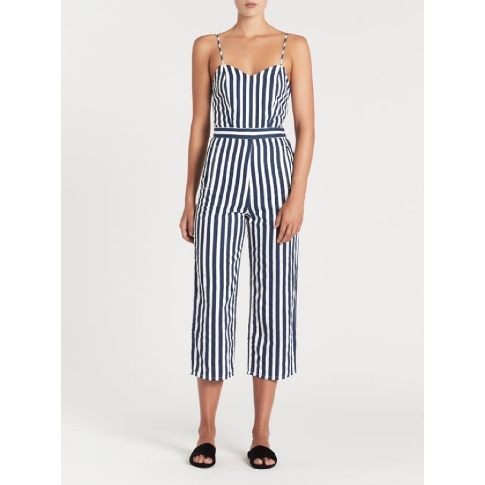 NWT Mother DENIM The Cut It Out Jumpsuit